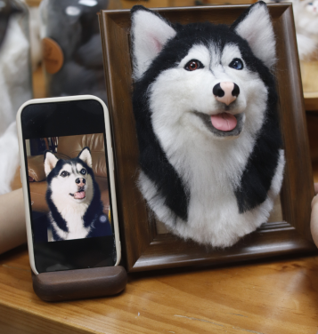 Siberian Husky memorial